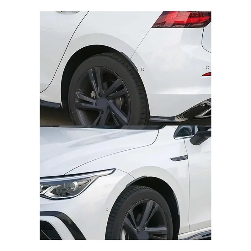 Reliable Car Front And Rear Wheel Trim Stickers Wheel Eyebrow Lip Protective Stickers For Golf 8 MK8 2020-2022