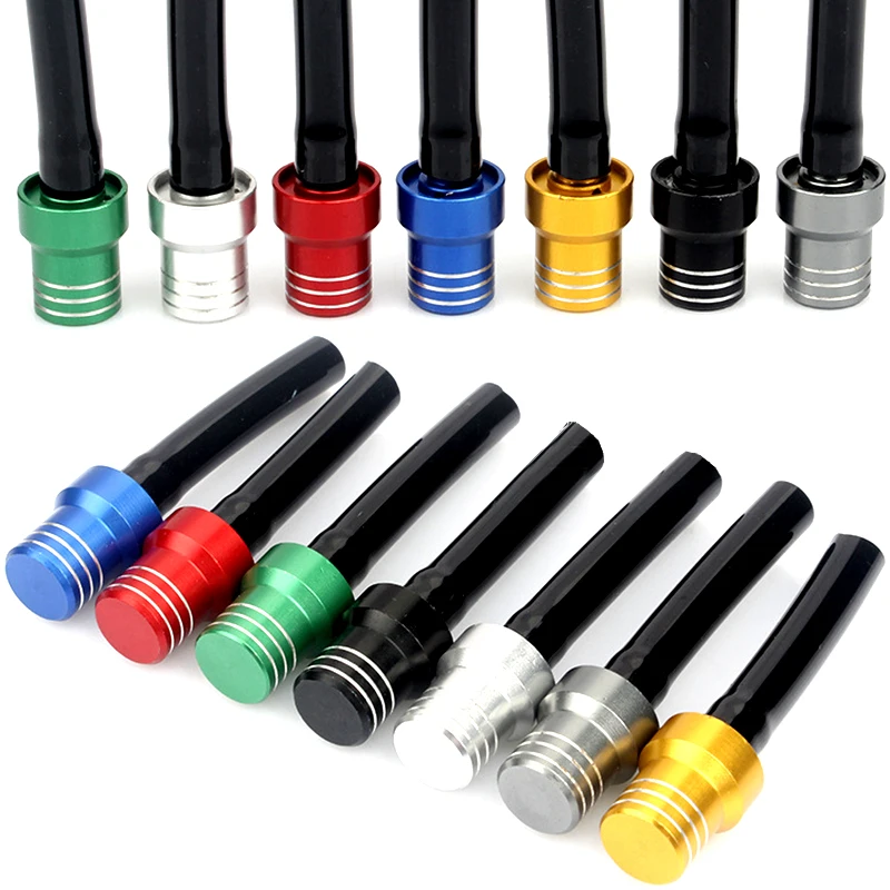 1Pcs CNC Valve Fuel Tank Cap Air Vent Tube For SX F EXC ADV CRF YZF WRF KXF RMZ Racing Pit Dirt Bike ATV TAOTAO SSR Color Random
