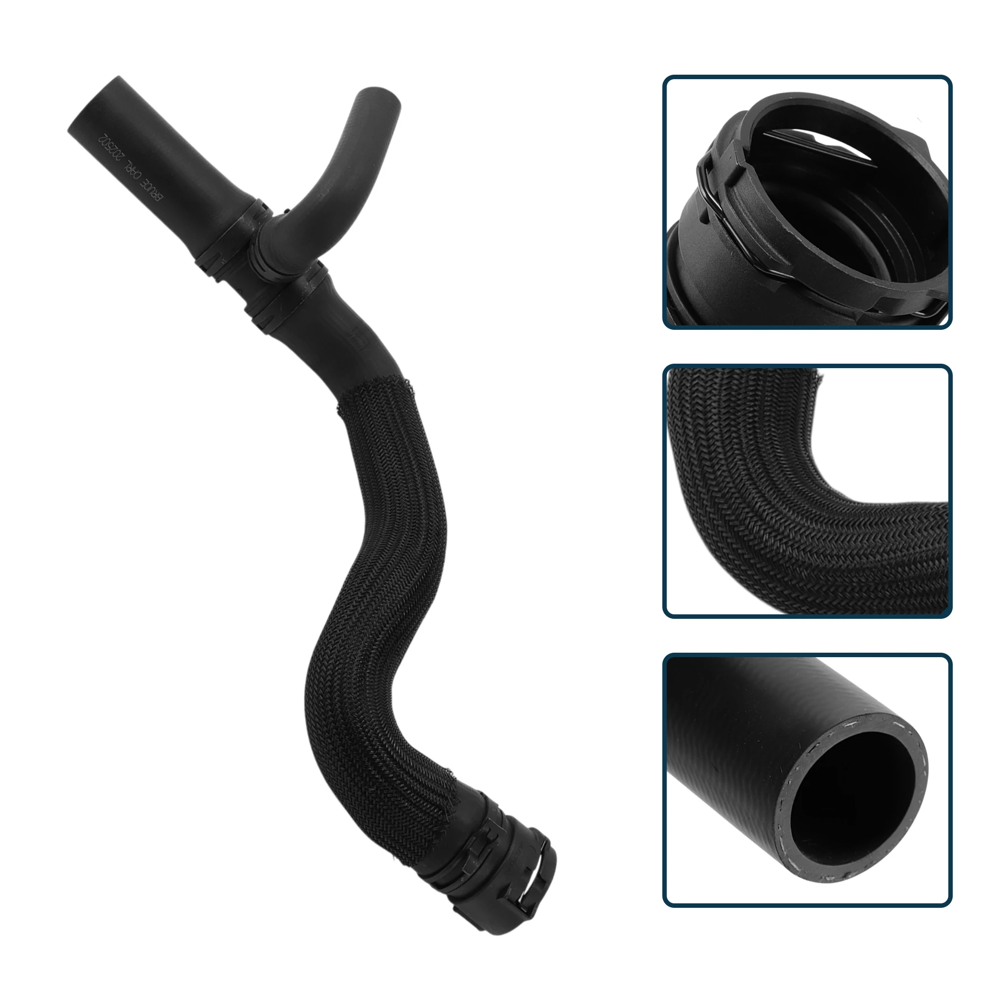 

UXCELL Шланг радиатора Шланг нагревателя Выпускной шланг радиатора для Jeep Renegade 1.3L 2.4L 2015-2021 No.68246567AA Резиновая водопроводная труба