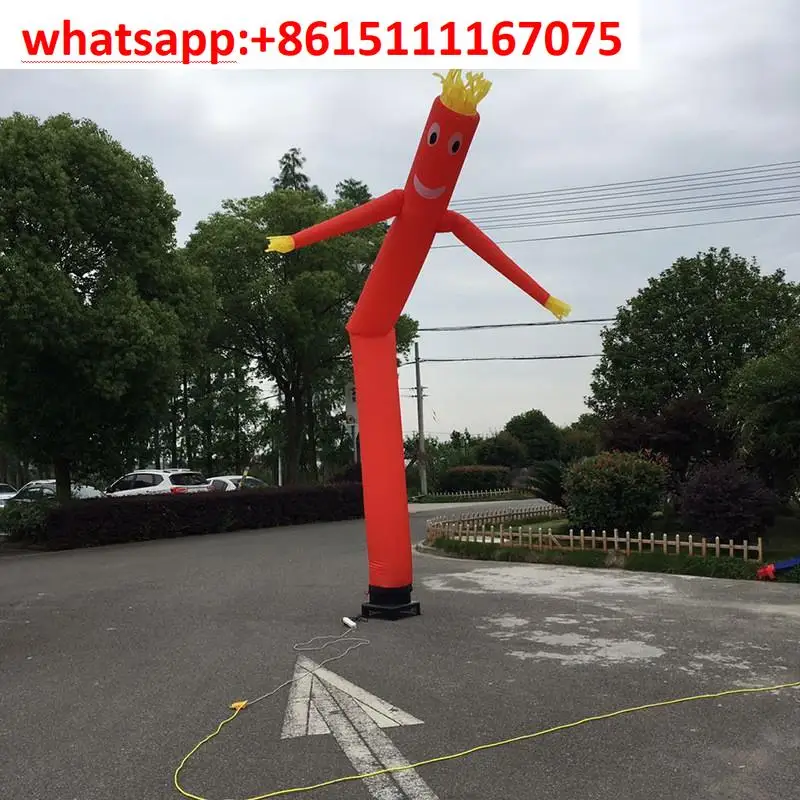 Inflatable Air Dancer Advertising Model, Rocking Cartoon Welcoming Clown Inflatable Puppet For Business Promotion