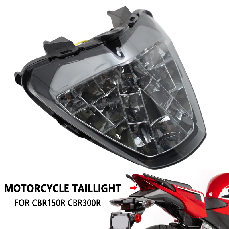 

Rear Tail Light Brake Turn Signals Integrated LED Light For HONDA CBR300R CBR250R CBR150R CB300F CBR 125 150 250 300R Motorcycle