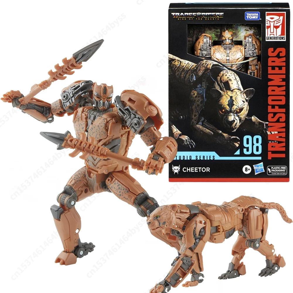 

in stock Transformers Studio Series SS98 098 Voyager Cheetor TF7 Rise of the Beasts Action Figure Toy Gift Collection