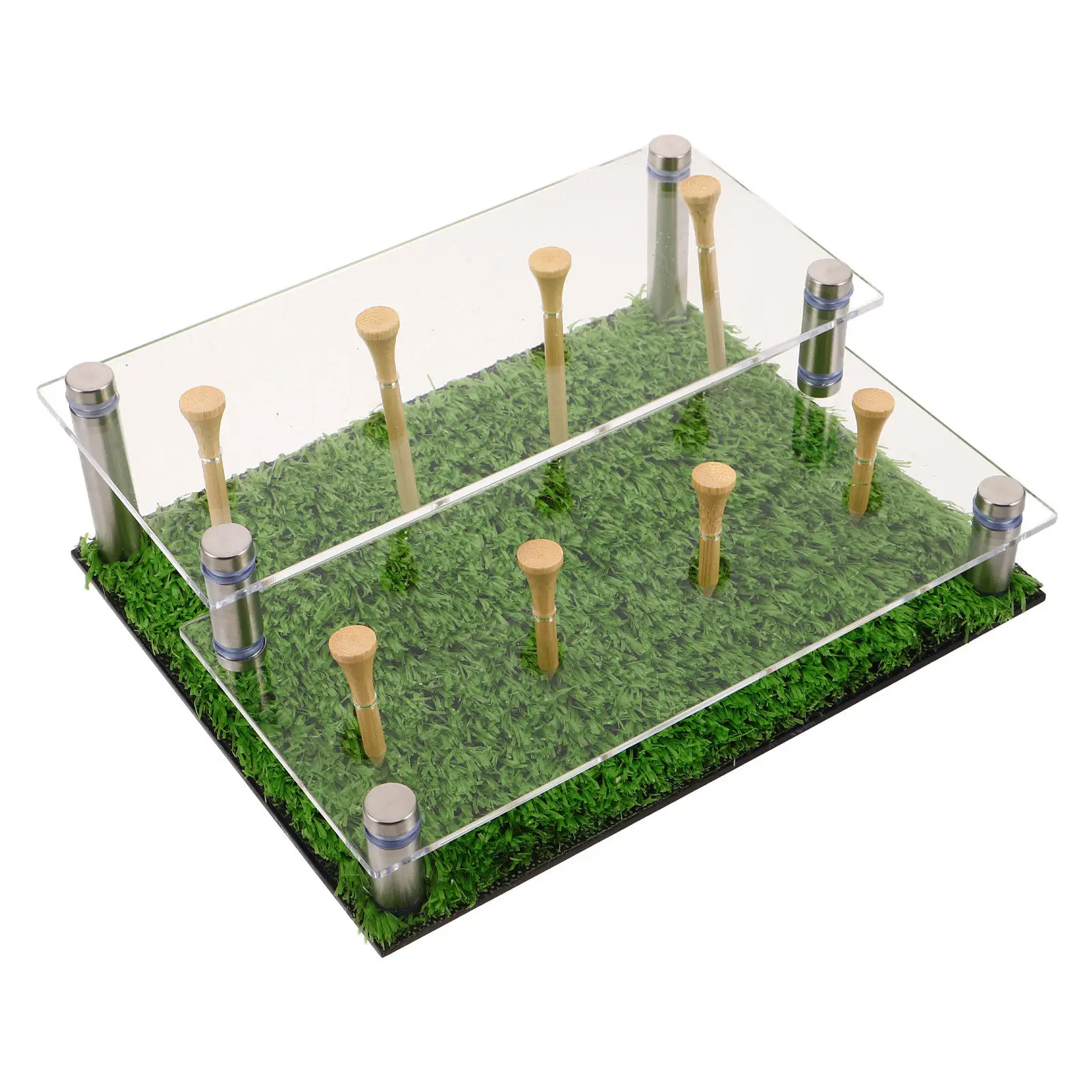 Golf Ball Cube Collection Case Clear Acrylic Display Organizer Showcase Softball