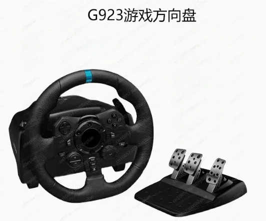 Racing simulation driving G29/G923 game steering wheel, dual motor force feedback, support PC/PS4/PS5 platform