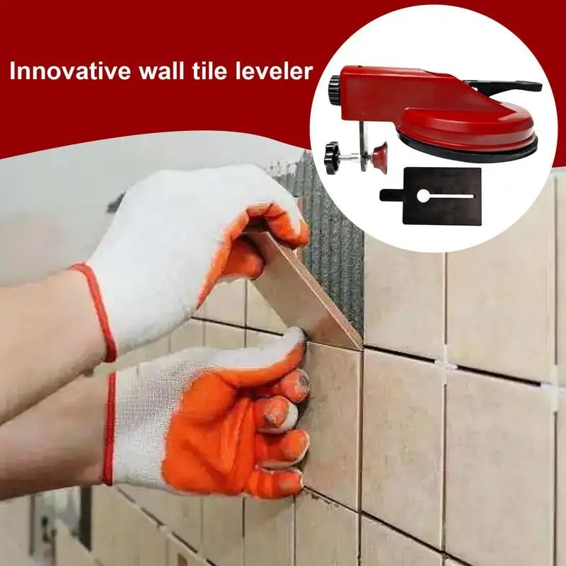 Tile Vibration Tool Floor Leveler Self-Leveling Compound Tile Suction Cup Vibrating Tool Tile Spacers Leveling System Reusable