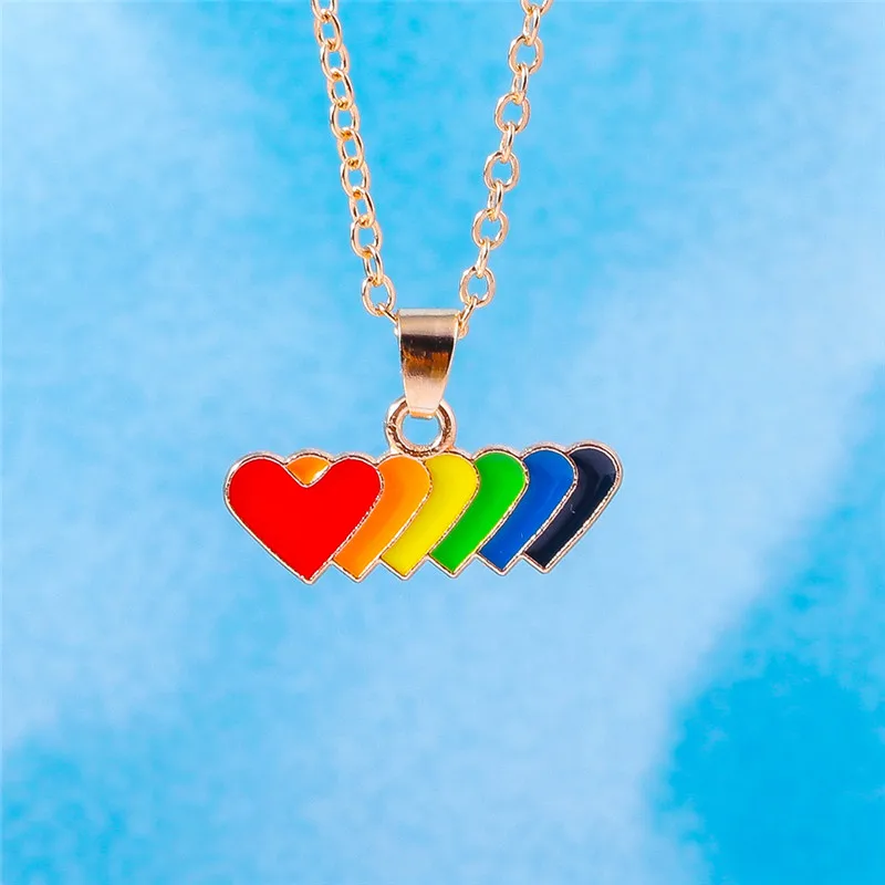 Aihua Bunte Regenbogen-Halskette für Damen, Lederseil-Kette, Wolke, Regenbogen-Anhänger, Halskette, niedlicher Sommer-Strand-Schmuck, Geschenke – Detail 25