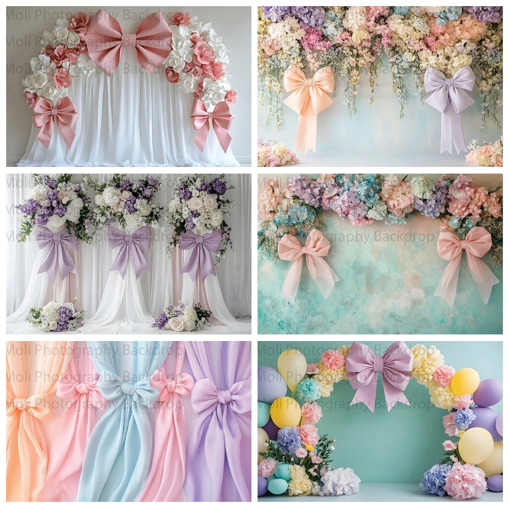 

Photography Background Spring White Arch Flowers Adult Maternity Portrait Birthday Party Decor Backdrop Photo Studio