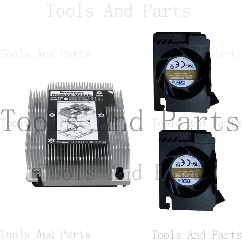 Kit de Disipador de Calor para Servidor ThinkSystem SR530 01KP657 1KP657, Ventilador de Refrigeración 01KP694 1KP694, Enfriador de CPU Think System SR530