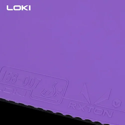 Imagen 2 del producto LOKI RXTON 5 superposiciones de hojas de goma de Ping Pong adhesivas de goma de tenis de mesa coloridas para raqueta de ping pong