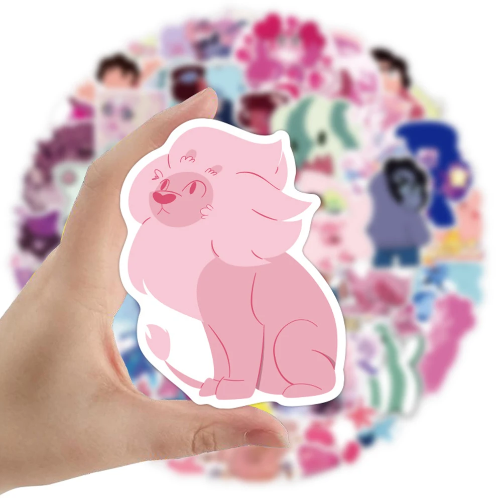 10/30/50Pcs Steven Universe Cartoon Stickers Cute Graffiti Decal DIY Motorcycle Guitar Laptop Bike Kid Toy Waterproof Sticker