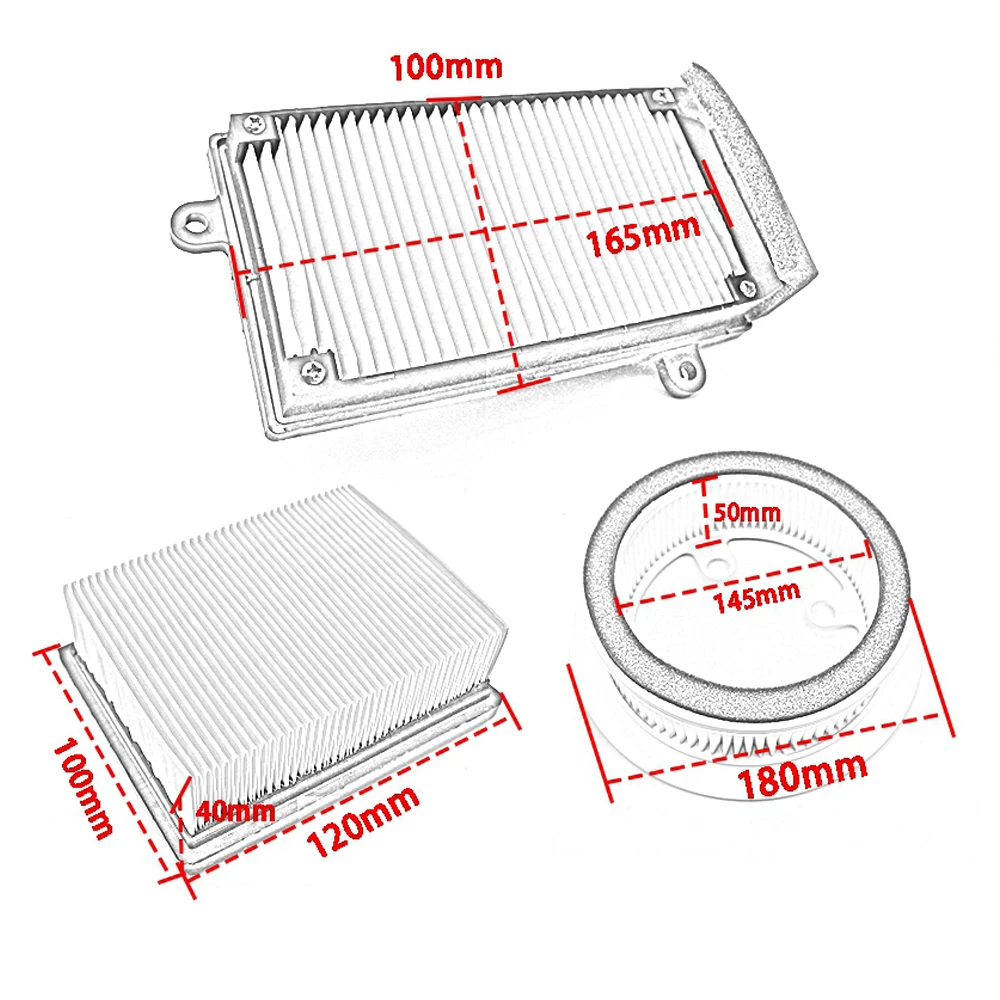 For SYM TL500 TL508 TL 500 508 Scooter Motorcycle Replacement Air Intake Filter Cleaner Element Motorbike Air Filter