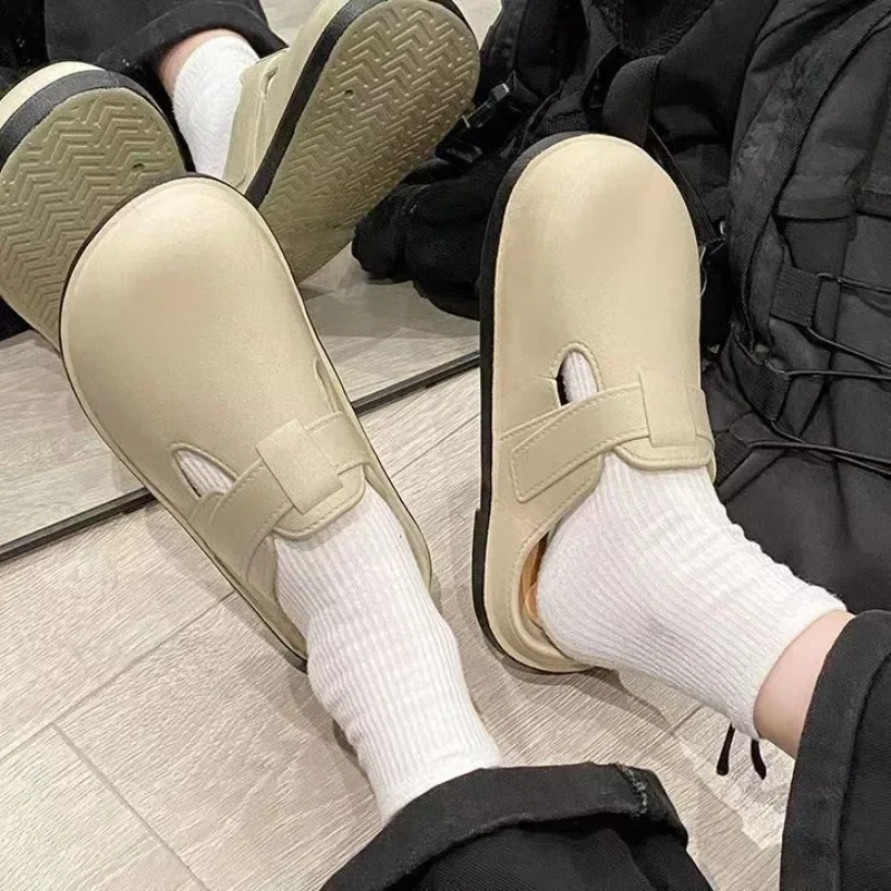 

Сплошные женские тапочки, новая стильная женская обувь, удобные и элегантные шлепанцы, дизайнерская роскошная трендовая обувь 2025, сандалии из Евы