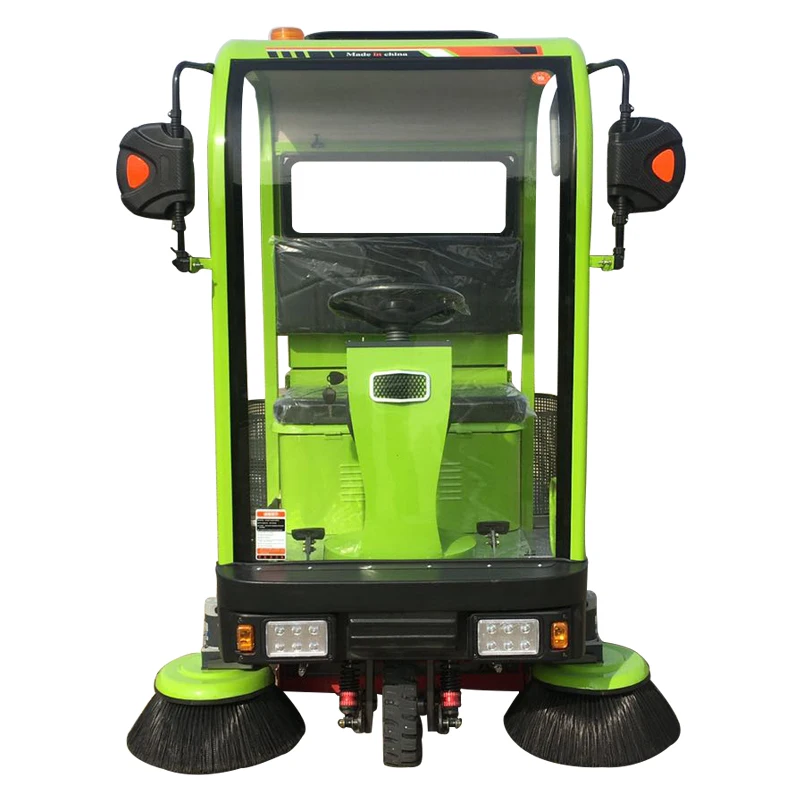 Farm Cleaning Machine Battery Powered Ride On Road Sweeper Electric Floor Sweeper Machine