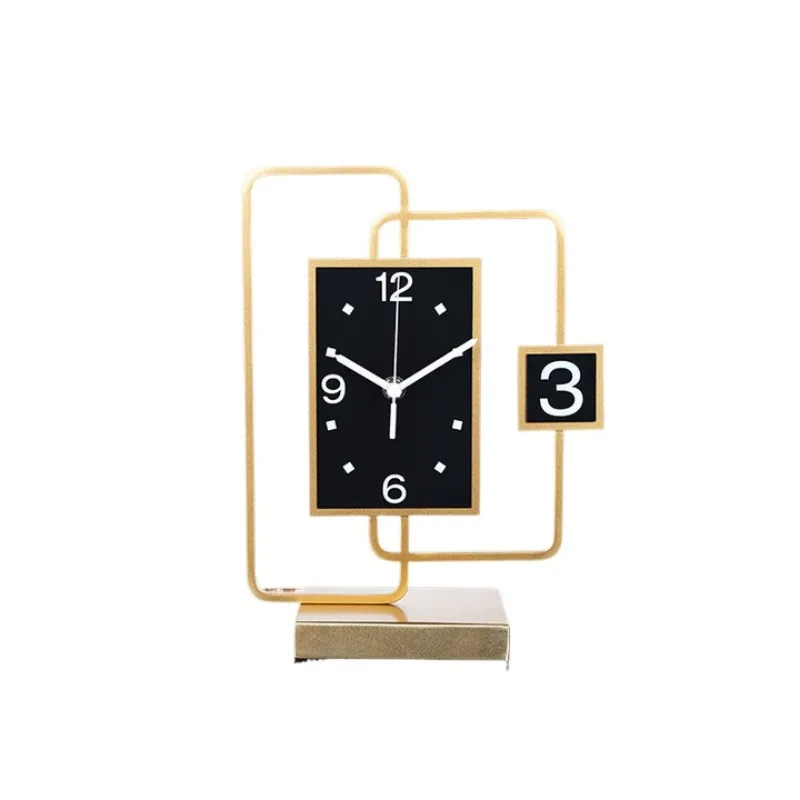 

Modern simple table clock clock ornament