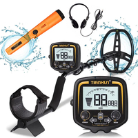 Professional Underground Metal Detector TX-850 High Depth Search Finder Gold Detector Treasure Hunter WIth TC-110 Pinpointer
