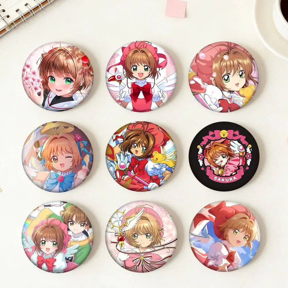 Cardcaptor Sakura Anime Round Badges Can Be Used To Decorate Clothes And Backpack Pins
