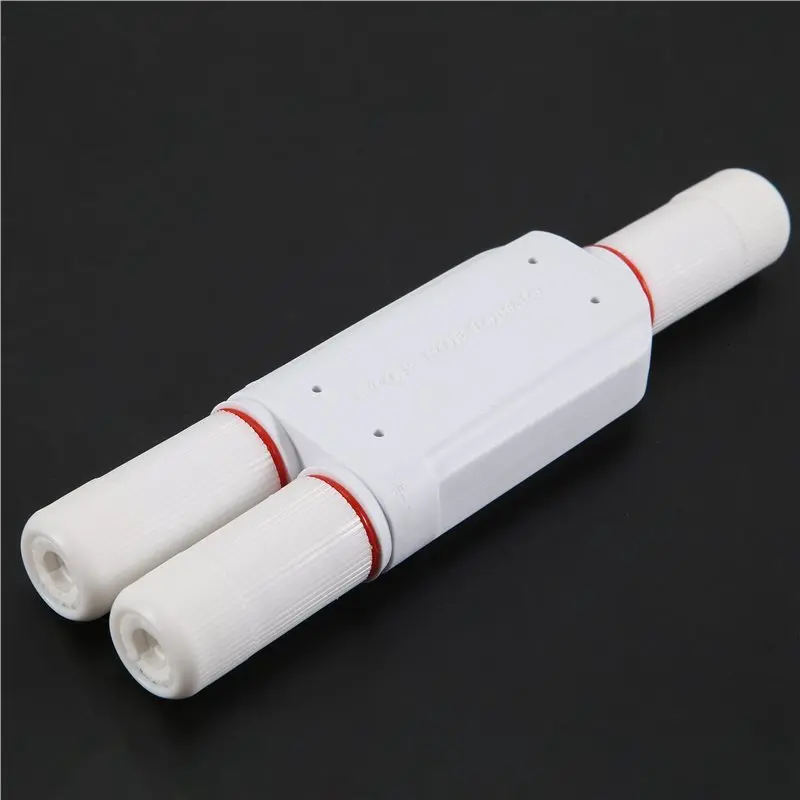 POE Repeater Plastic 2 Port Waterproof IP66 10/100Mbps 1 To 2 With IEEE802.3Af/At 48V Outdoor For POE Switch Camera