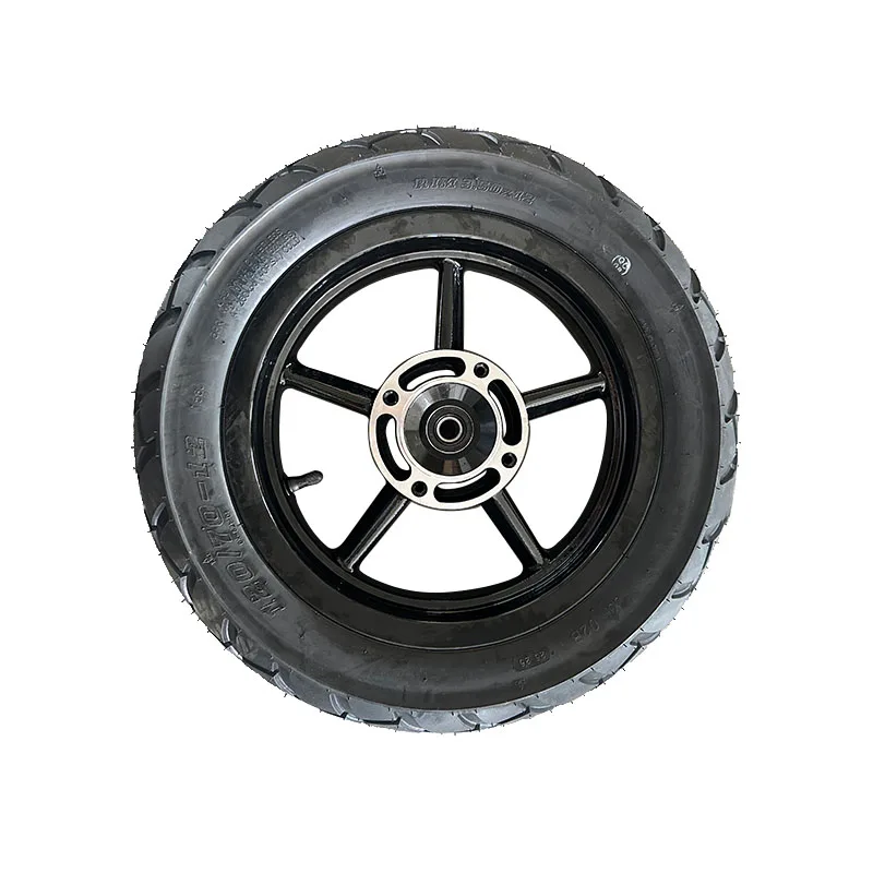 12 Inch Supermoto Front and Rear Plate Wheels a Set 120/70-12 All-Season Tires New Condition Tire Casing for Replacement