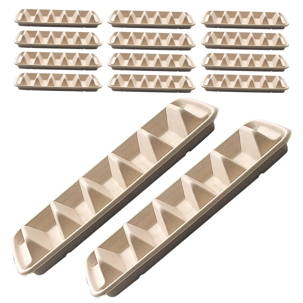 

25pcs Disposable Tortilla St Taco Holders Paper Pancake Tray Safe Practical Portable Multipurpose Fits Large Gatherings