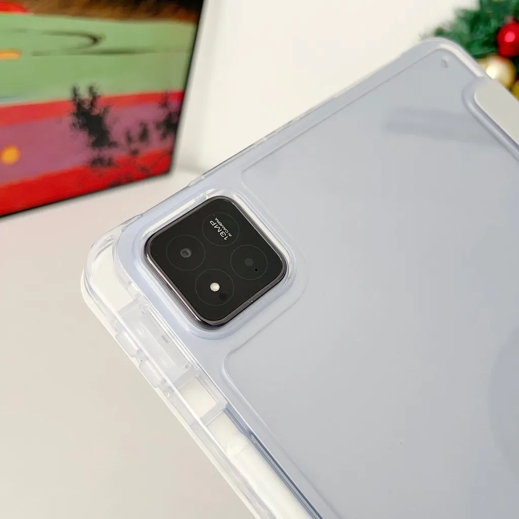 حافظة جلدية أكريليك قابلة للطي Y لهاتف Redmi Pad 2 11 بوصة 2025 SE 11 XiaoMi Pad 8 8 Pro Pad 7 7 Pro 11.2 بوصة 6 6Pro 11 حامل القلم الرصاص