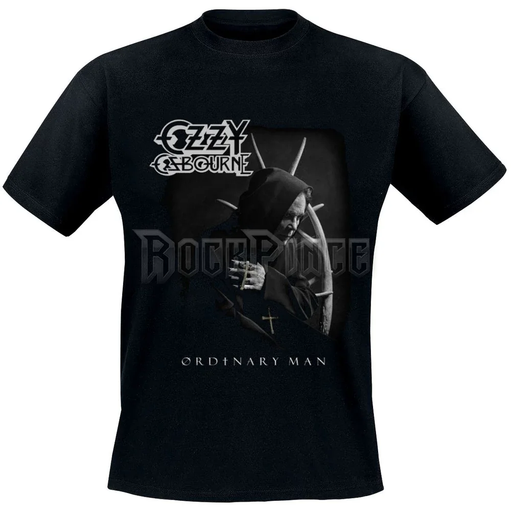 2026 Ozzy Osbourne Ordinary Man Graphic T-Shirt Men Women Vintage Heavy Metal Rock Band Cotton Short Sleeve Tee