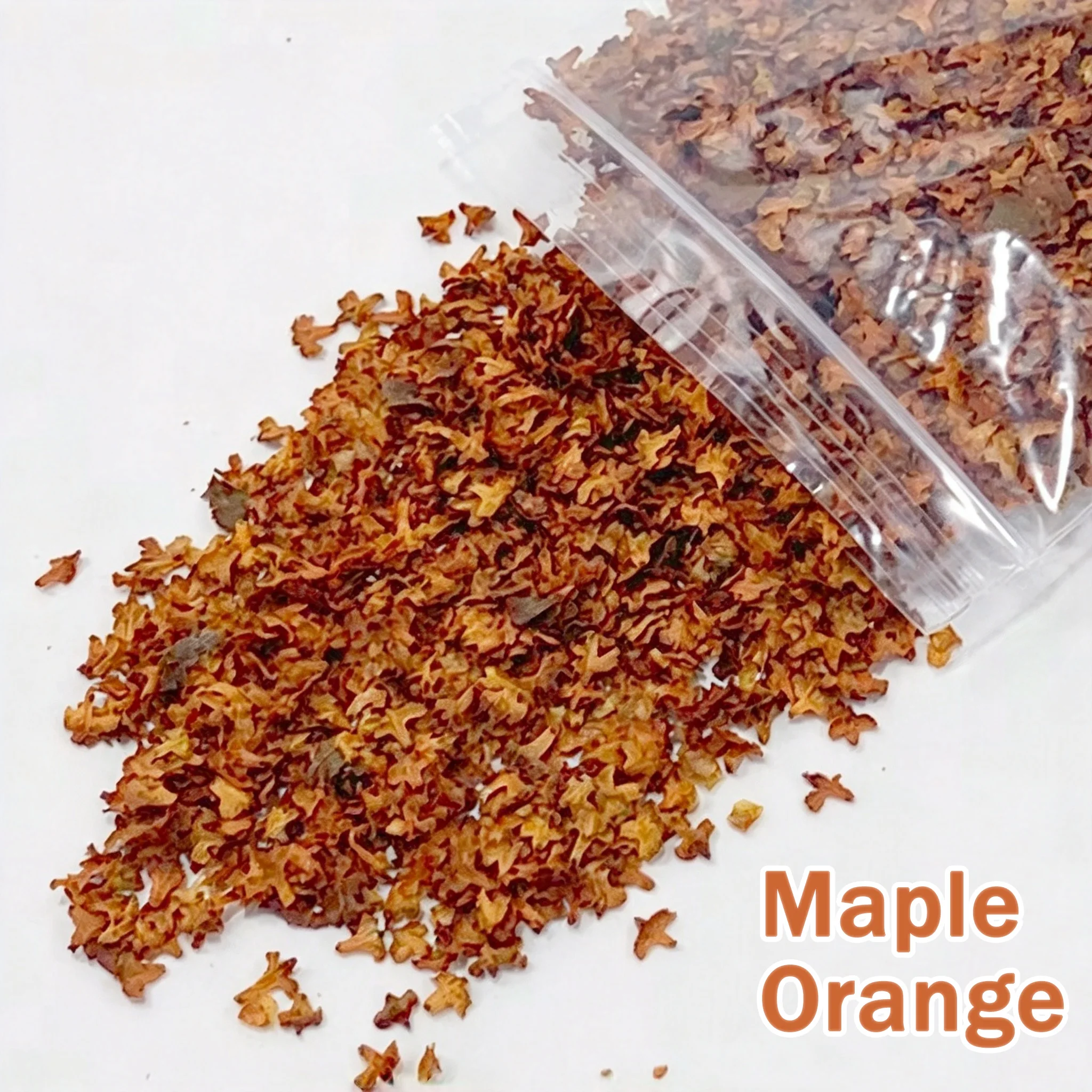 33 ml Simulation Miniatur Baum Blatt Harz Modell Kit Micro Landschaft Blätter Statische Diorama Zubehör für Diy Szene Modellbau – Detail 6