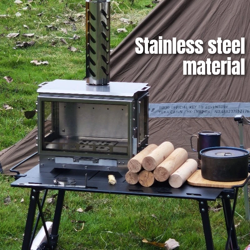Winter Camping Firewood Stove  - огляд і ціна Outdoor Camping Fireplace