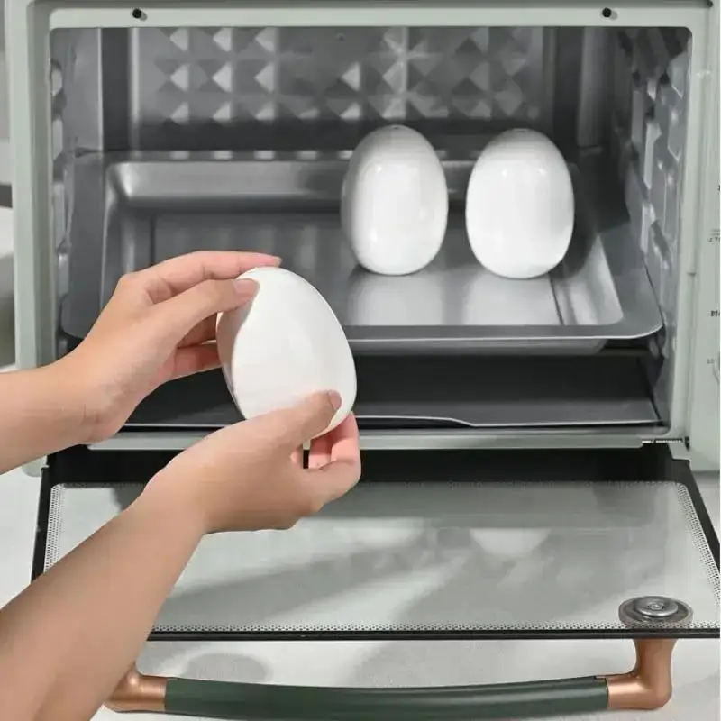 New Microwave Eggs Steamer Boiler Cooker 1/4 Eggs Capacity Easy Quick 5 Minutes Hard Or Soft Boiled Cooking Tools Kitchen Supply
