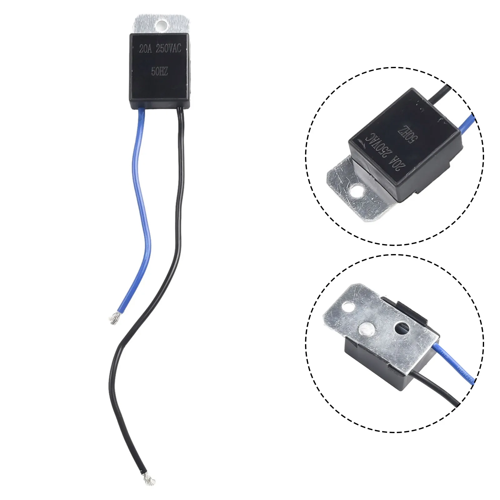 1 Pcs 230V 20A/12A Soft Start Drive Module Soft Start Switch Button For Angle Grinder Power Tool Parts Accessories