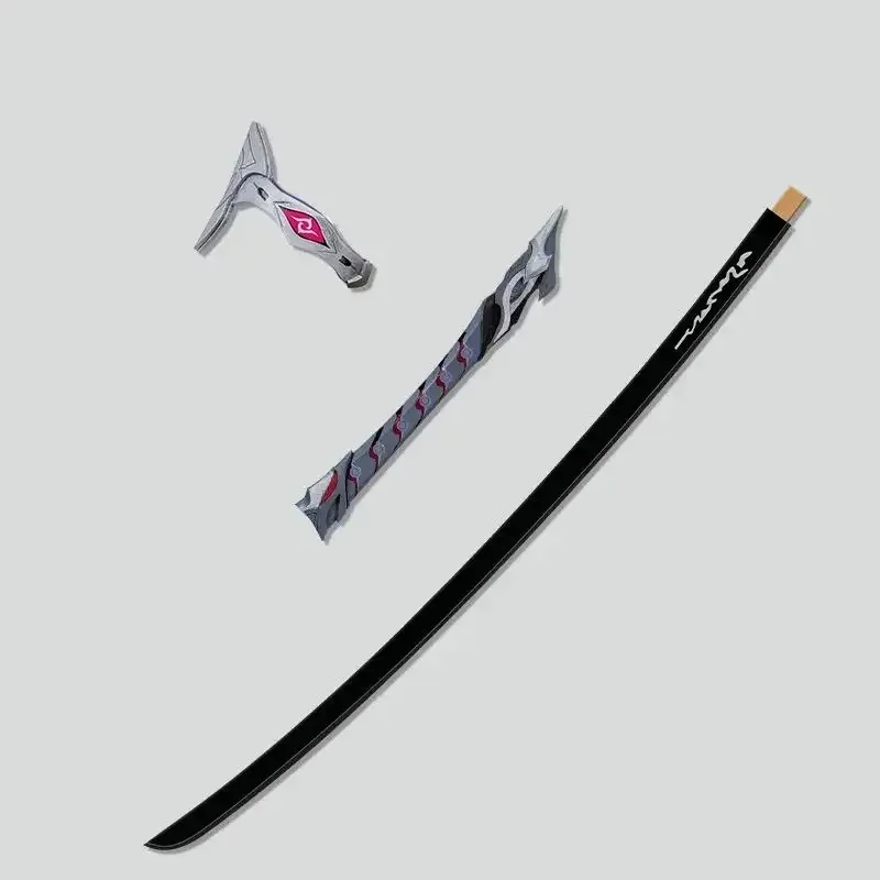 Sky06 【Wetrose】 Acheron Blue Red Blade Cosplay Props Honkai Star Rail Ultimate Form Stuff Model Luminous Weapon Sword Hallo66lU&