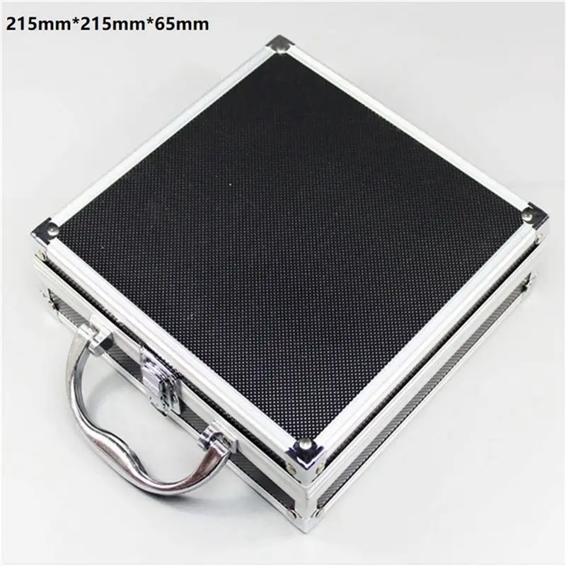 A36T-2X Aluminum Alloy Toolbox Accessories Storage Box Practical Aluminum Suitcase Small Toolbox Storage Box