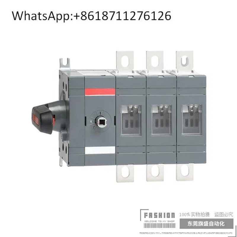 Disconnect Switch OT400ES03 Three-Pole Side Operation New Spot Number 1SCA022860R1780
