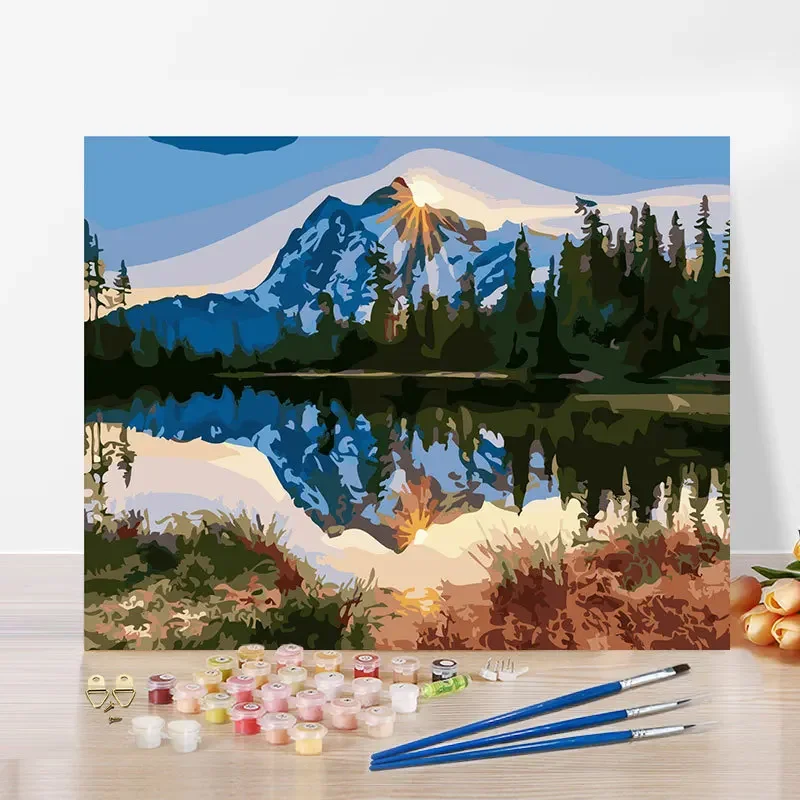 

7719125Digital painting, digital coloring, plant scenery, flower landscape, decoration