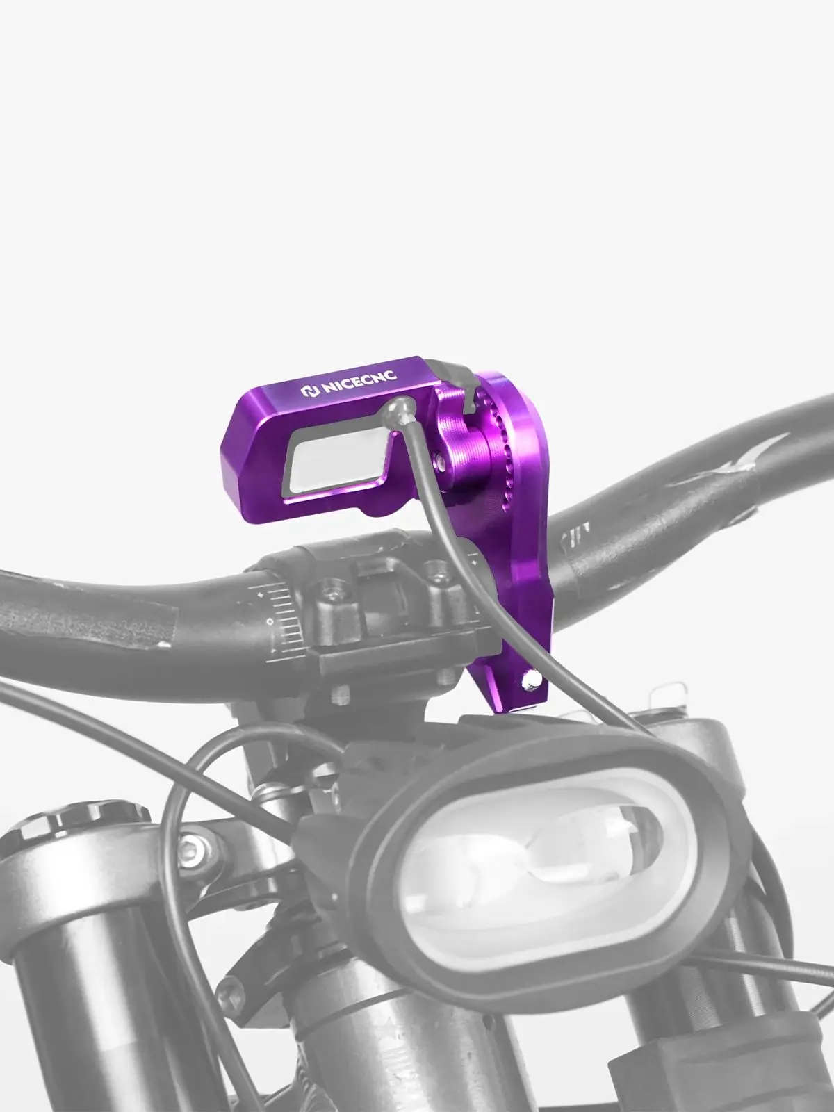 AliExpress NICECNC For 2025 2024 Surron Light Bee X S L1E Surron Ebike 22mm Handlebar Speedometer Relocation Bracket Guard Kit Adjustable