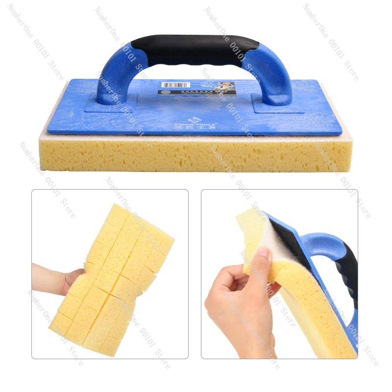 Epoxy Caulking Cleanup Bucket Kit, Complete Tools with Replaceable Sponge Mop for Tile and Floor Wipe