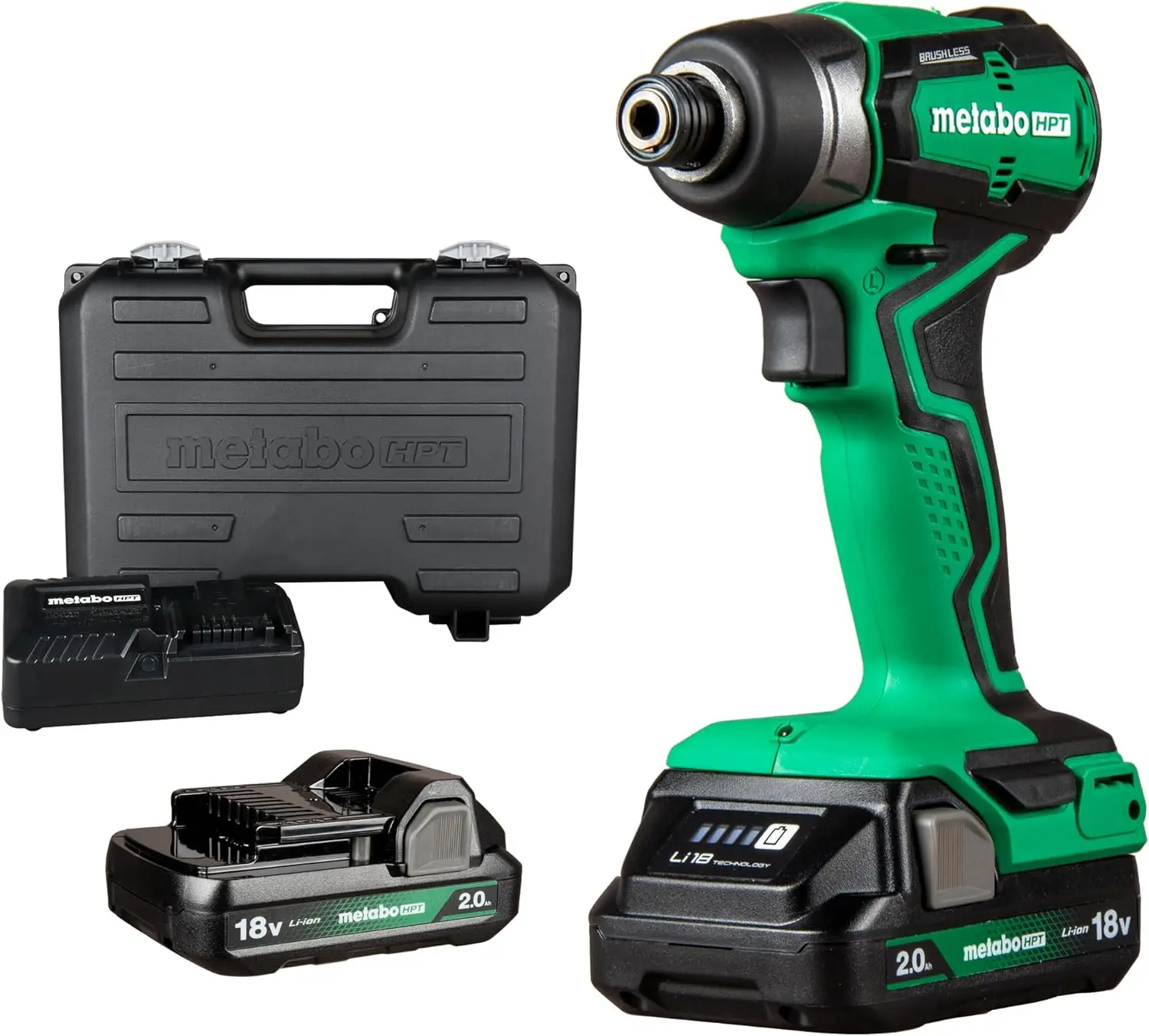 

18V MultiVolt™ Cordless Sub-Compact Impact Driver Kit | 1/4-Inch Hex Chuck | Includes 2-18V, 2.0 Ah Batteries with Fuel Gauge |