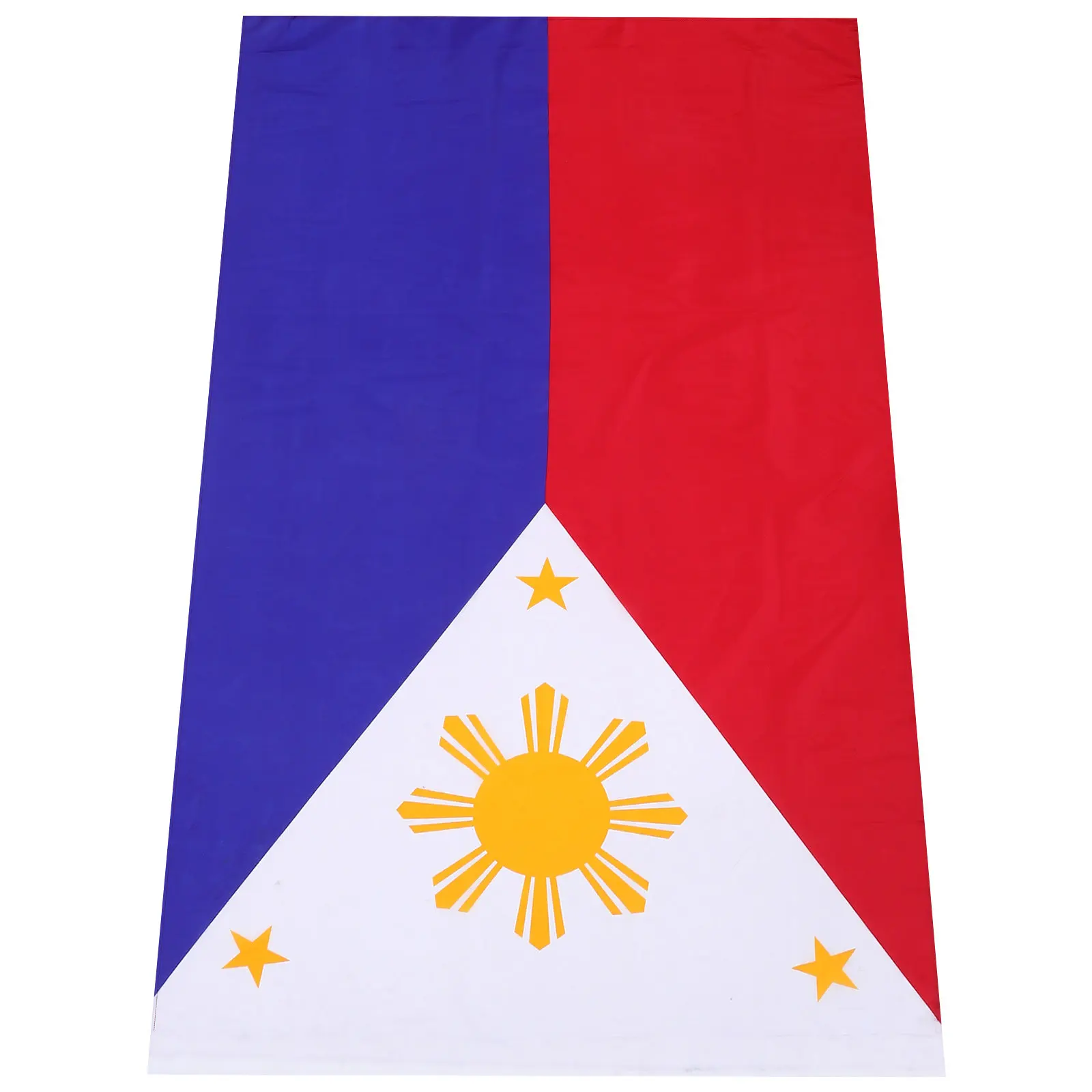Polyester Philippine Flag Outdoor Garden Yard Courtyard Decor National Flag Replacement Festival Ornament Banner
