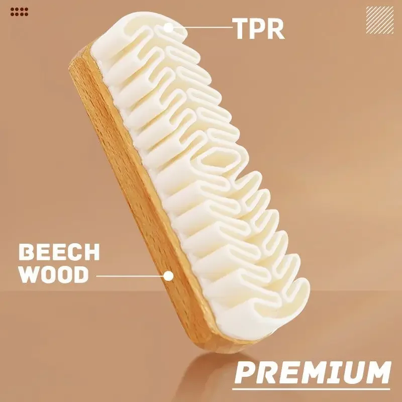 1PC Cleaning Scrubber Brush for Suede Nubuck Material Shoes/Boots/Bags Scrubber Cleaner Magic TPR Silicone Brush