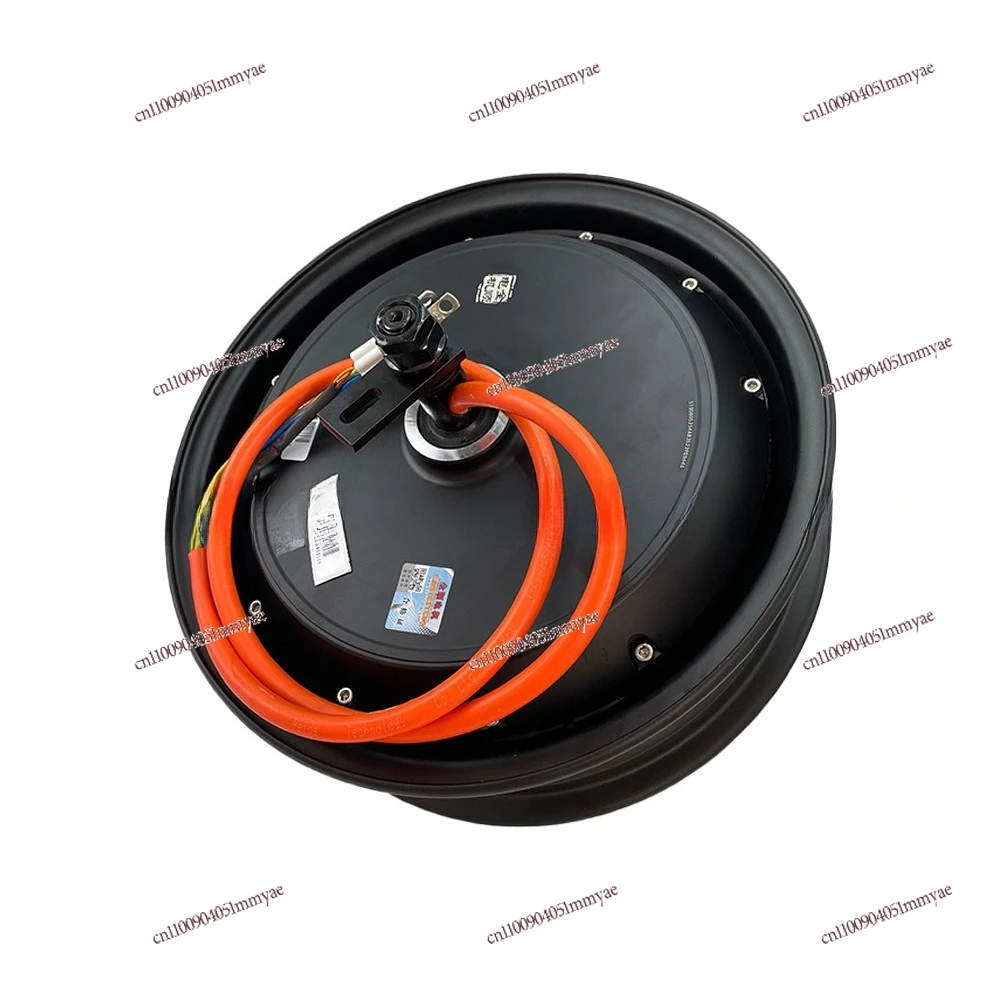 12‑Inch Light Plate 2000W 35H Hub Motor, 16‑Axis Dual Hall Disc Brake Motor 48‑96V for Electric Vehicle