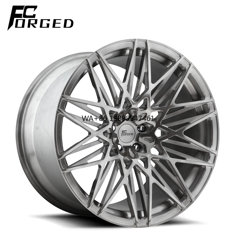 

FcForge Made in China Custom 3 Piece Wheels Deep Concave Alloy Wheels High Performance 21x10.5 5x112 3 Piece