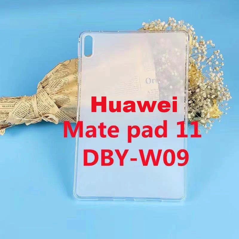 

For Huawei MatePad 11 2021 DBY-W09 DBY-L09 Pudding Silicone Phone Protective Back Case For Huawei MatePad 11 Soft TPU Cover