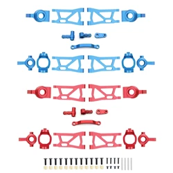 Remo Hobby Smax 1631 1635 1651 1655 metalowy ramię zawieszenia blok kierownicy C-Hub zestaw części do ulepszenia samochodów zdalnie sterowanych kierownicy