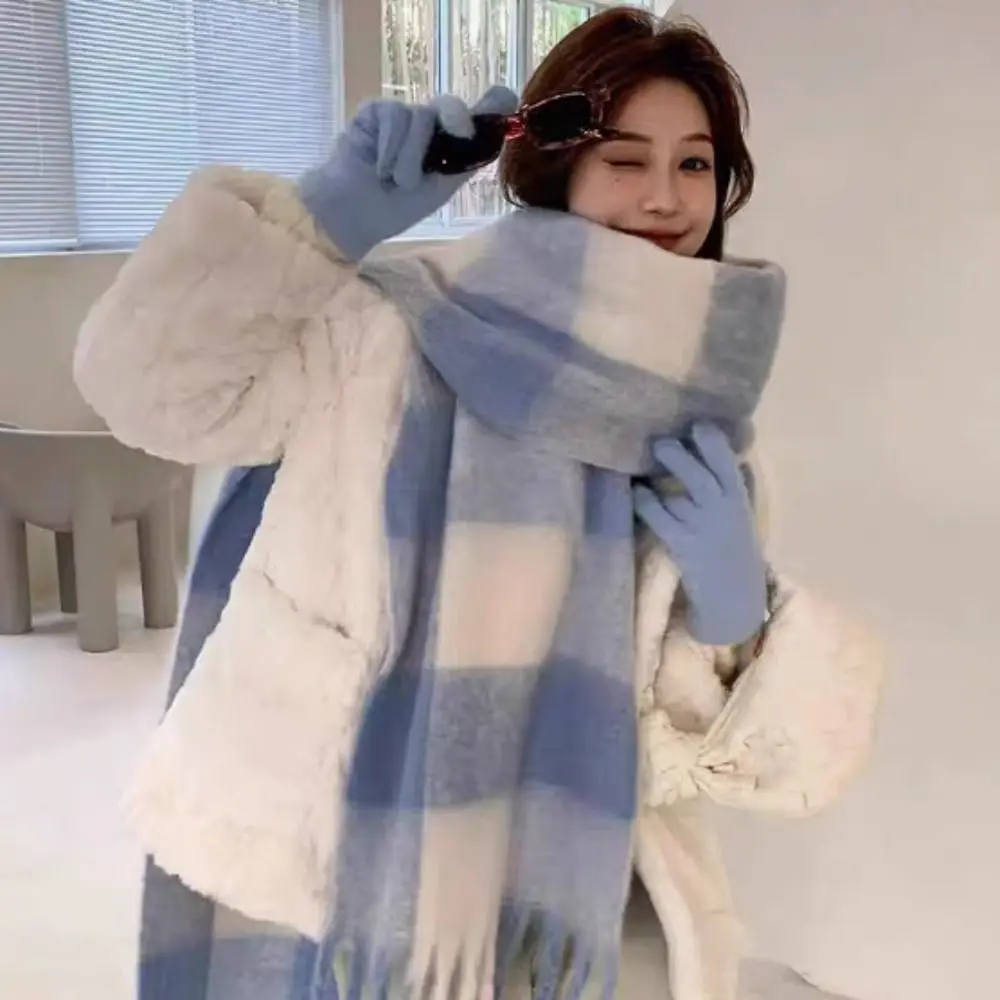 Thumbnail 3 - #40 Compare Plaid Winter Scarf Before You Buy