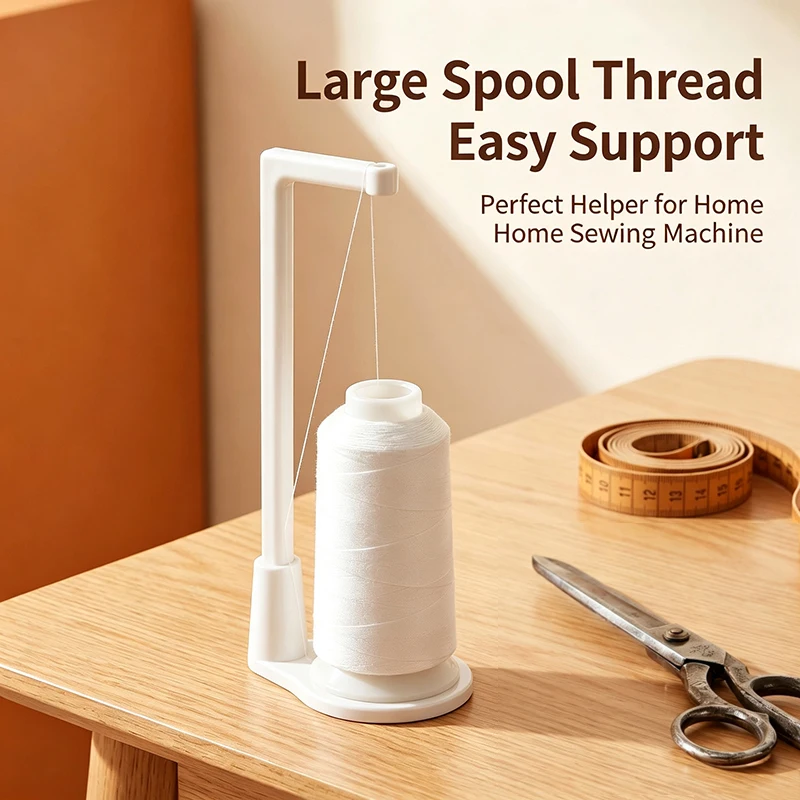 Sewing Machine Spool Holder Vertical Large Spool Holder Anti-Winding Thread Guide Universal Handmade Sewing Accessories