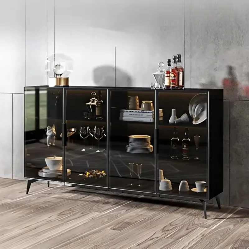 Modern Wine Display Cabinets Storage Glass Organizer Corner Cabinets Showcase Space Saving Woonkamerkasten Furniture For Home