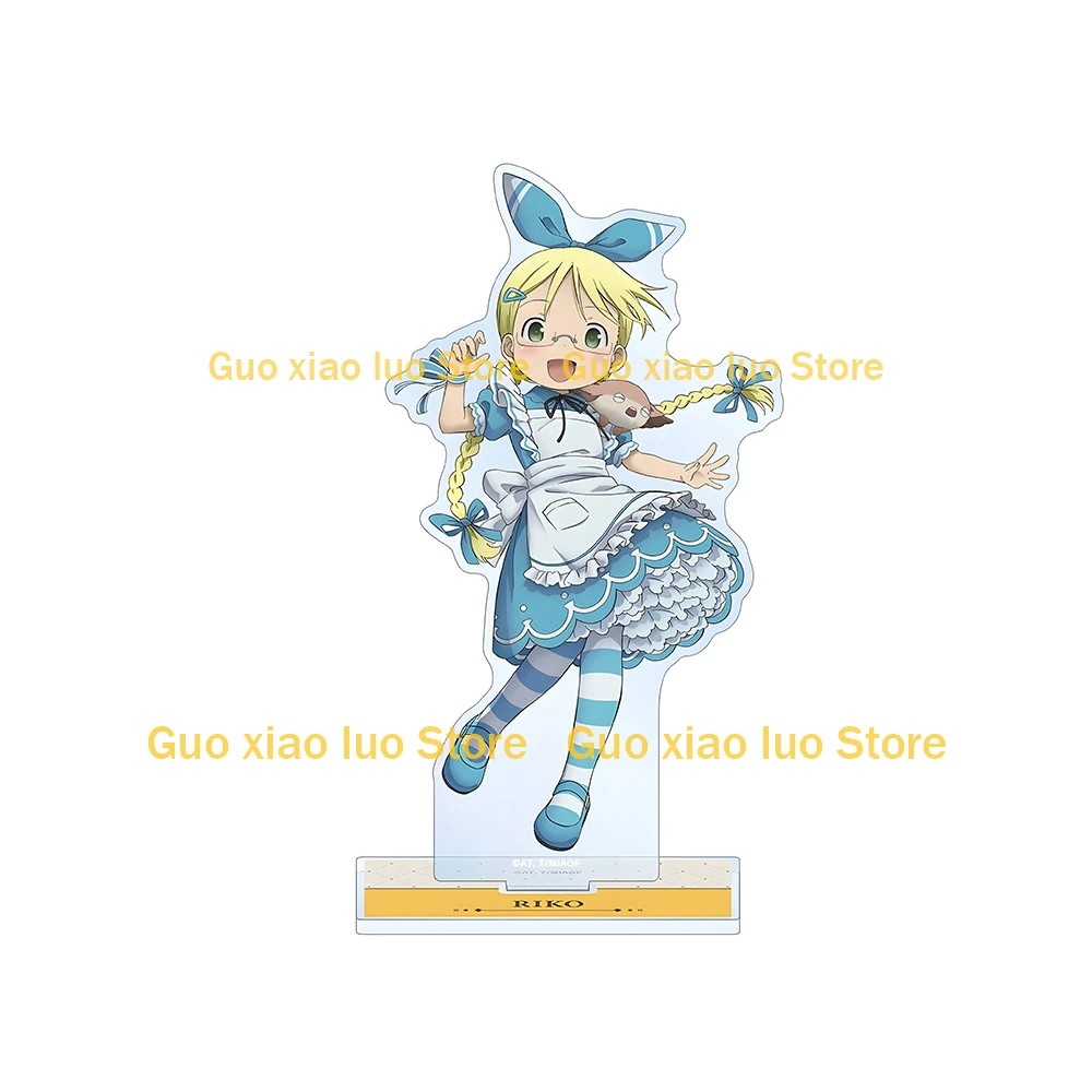 Made in Abyss: The Golden City of the Scorching Sun Alice in Wonderland Ver Riko Reg Nanachi Prushka Faputa Big Acrylic Stand
