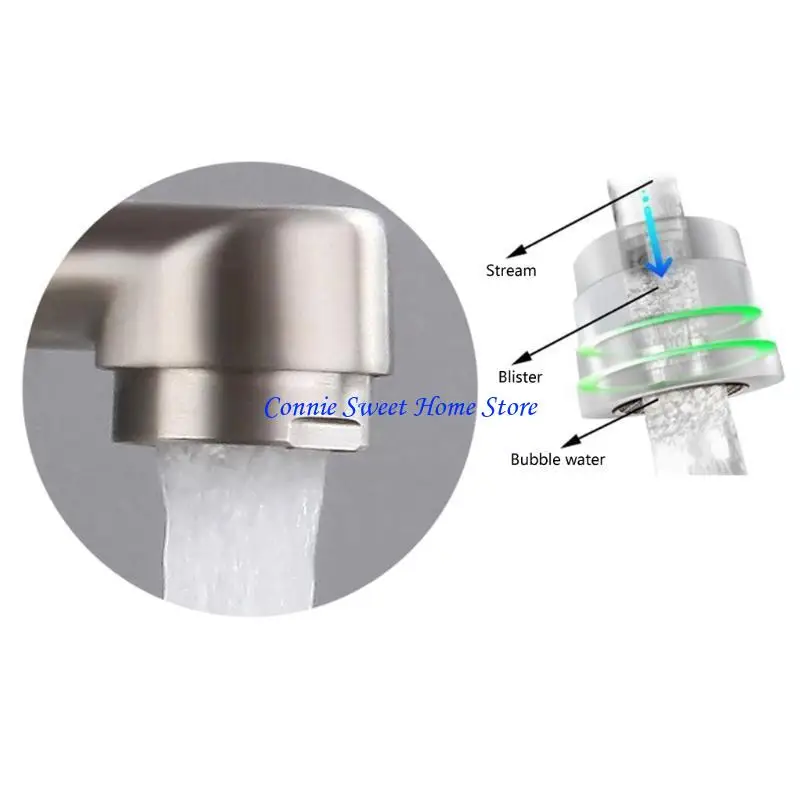 LXAF Stylish Wall Mount Kitchen Tap Concealed Installation Sink Tap Simple Installs