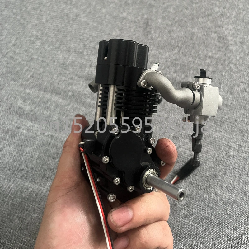 8cc 4행정 항공기 모델 엔진 혼합 연료는 메탄올 장난감으로 변경 가능