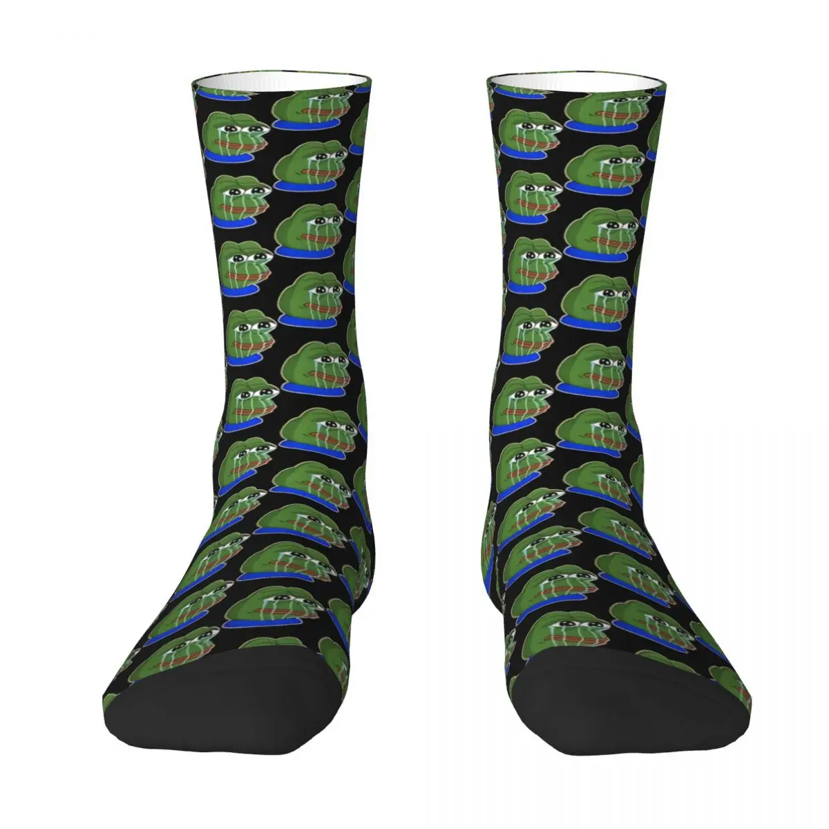 Sad Frog Cry Men Women Socks Outdoor Novelty Spring Summer Autumn Winter Stockings Gift