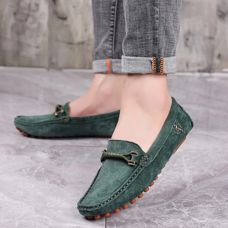 MAEDEF Shoes Mens Size 37-48 Luxury Man Loafers Soft Hot Sell Moccasins High Quality Shoes Casual Driving Flats Penny Male Shoes